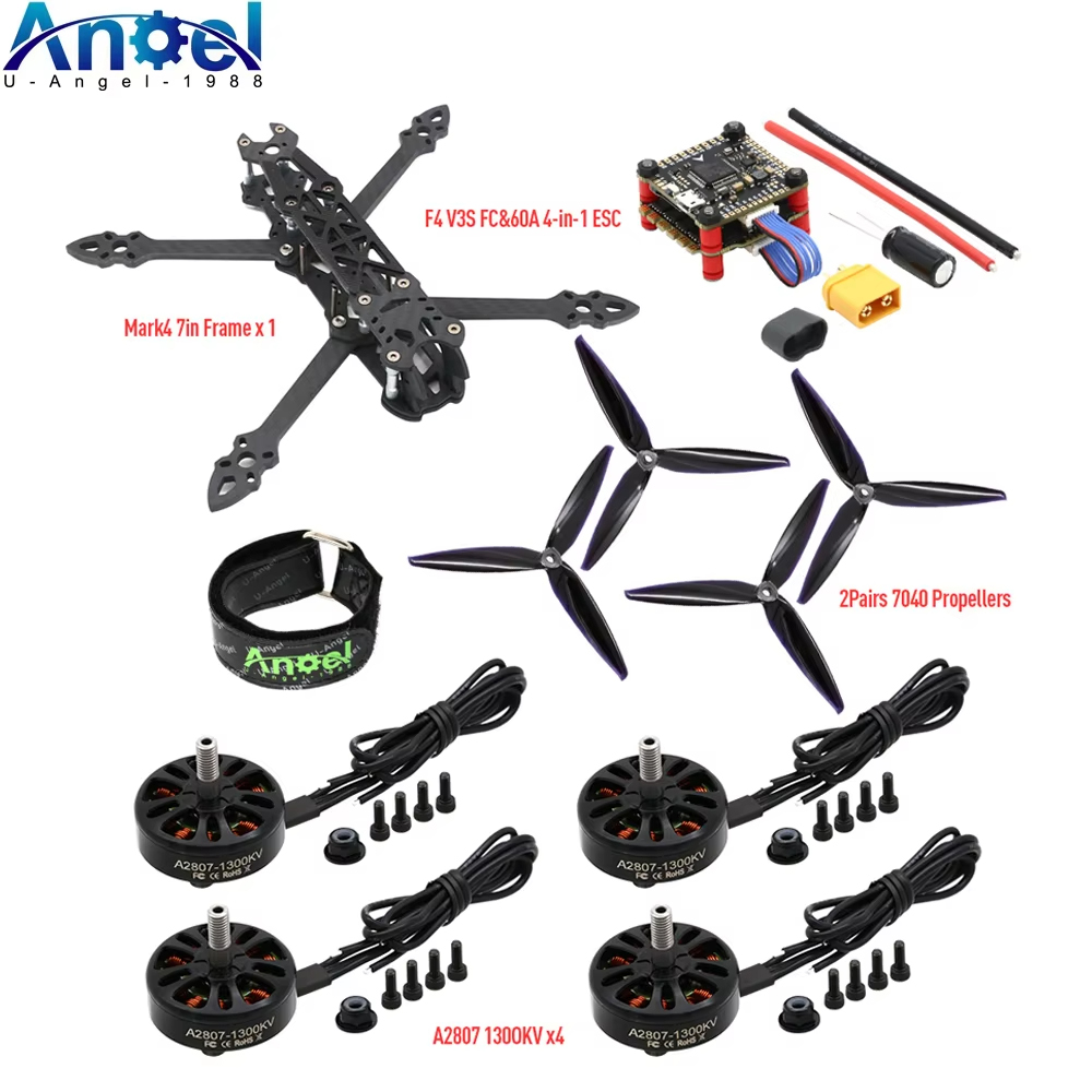 Drone Kit Beginner - Mark4 Mark 4 7 inch 295mm