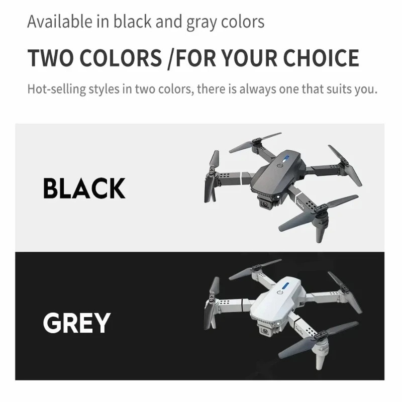 E88 Mini Drone 4K HD Camera Wi - Drone Kit Tricopter recensie en prijs