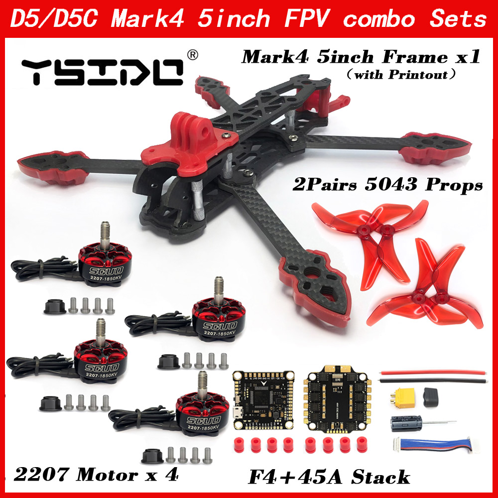 Mark4 5inch D5 D5C FPV Wheelba - Drone Kit Vtol recensie en prijs