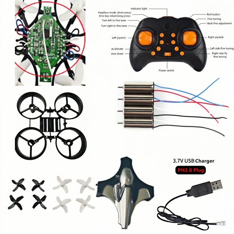 Complete DIY Drone Kit 2.4G 6A - Drone Kit Beginner recensie en prijs